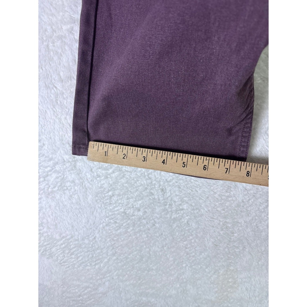 Levi's 514 Jeans Men's 34x32 Straight Fit Regular burgundy purple Denim - Picture 9 of 10
